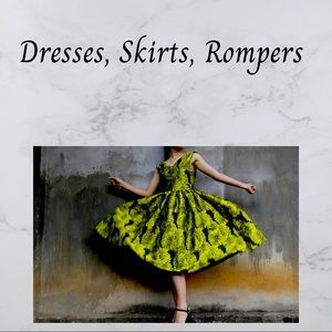 Dresses and Skirts and Rompers, oh my!